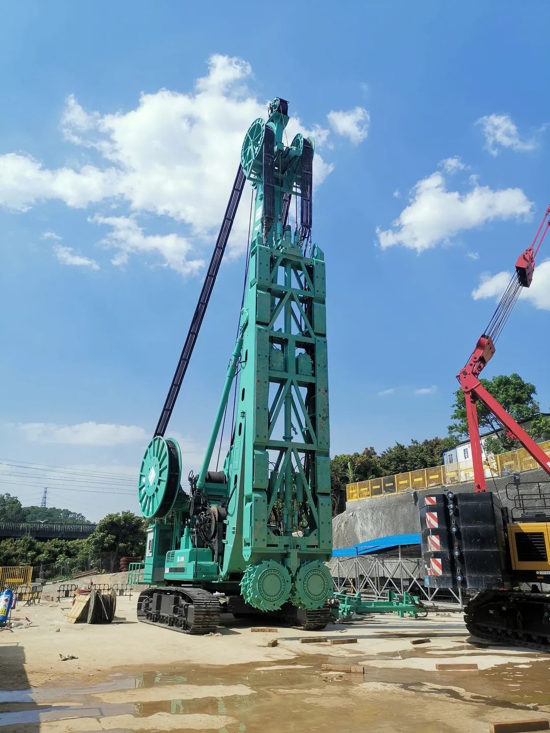  氣舉顯神威，金泰雙輪銑在大灣區(qū)再克百兆帕硬巖